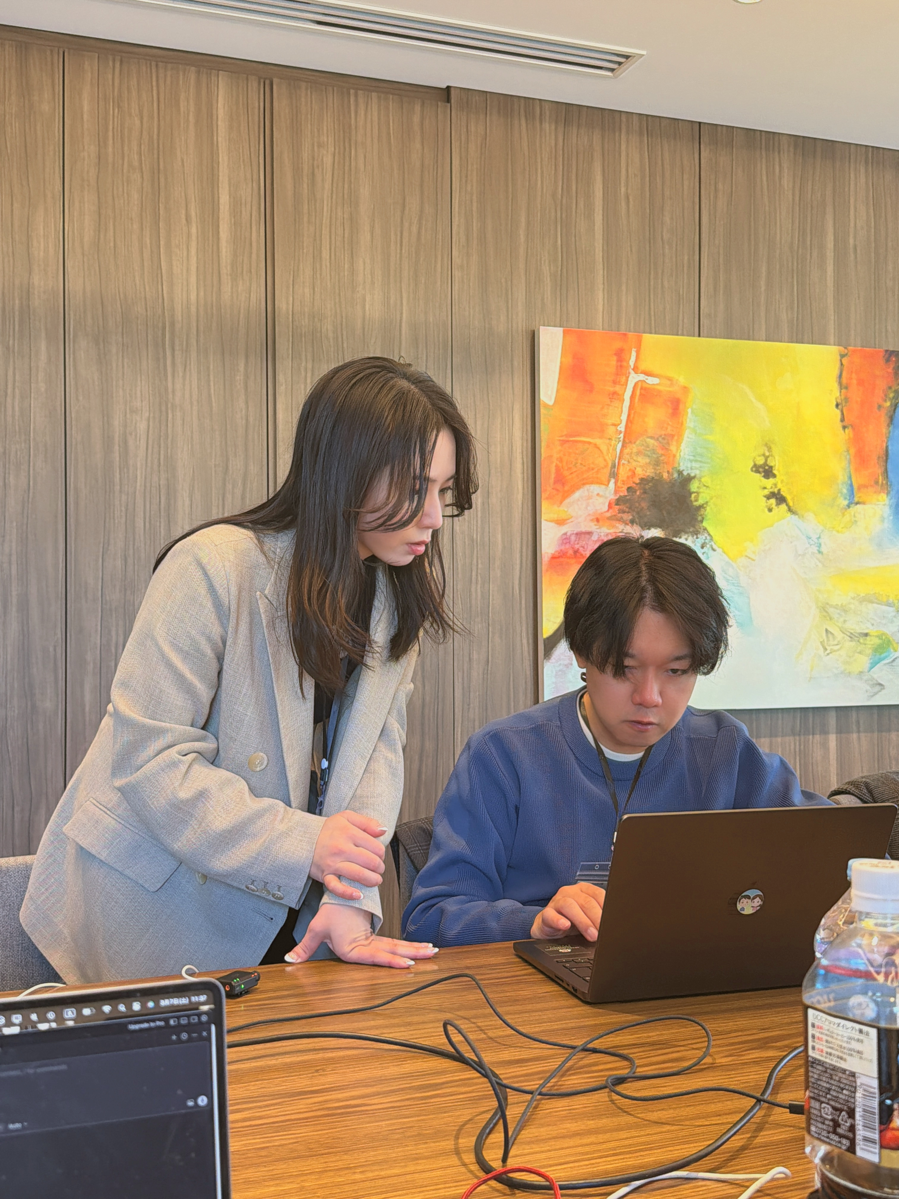 作業会でのレクチャー風景
